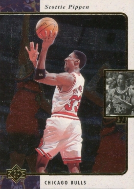 1995 SP Scottie Pippen #21 Basketball Card