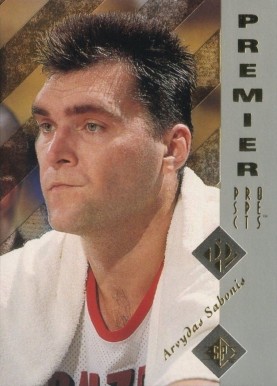 1995 SP Arvydas Sabonis #163 Basketball Card