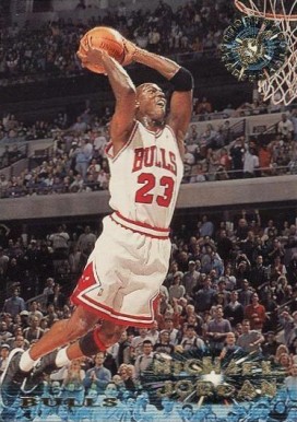 1995 Stadium Club Michael Jordan #1 Basketball Card
