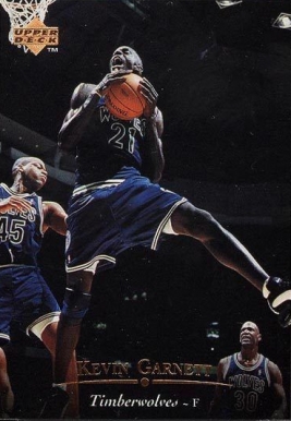 1995 Upper Deck Kevin Garnett #273 Basketball Card