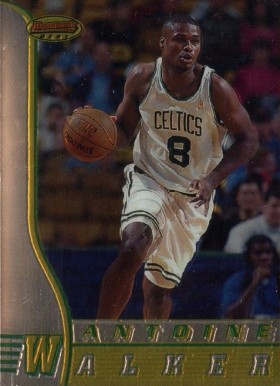 1996 Bowman's Best Rookie Antoine Walker #R6 Basketball Card