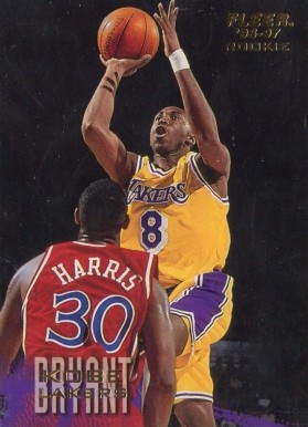 1996 Fleer Kobe Bryant #203 Basketball Card