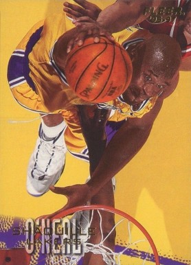 1996 Fleer Shaquille O'Neal #206 Basketball Card