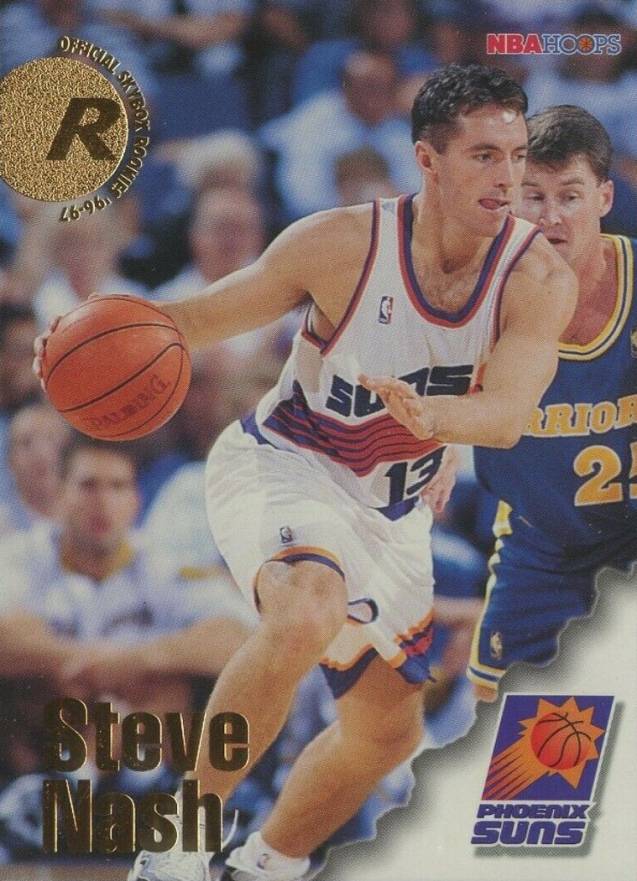 1996 Hoops Steve Nash #304 Basketball Card