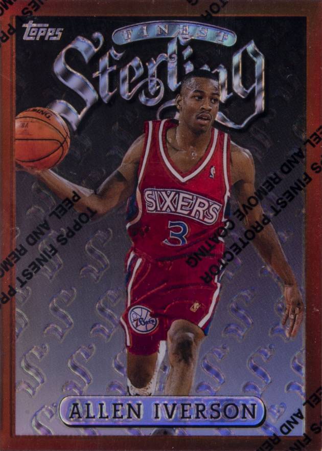 1996 Finest Allen Iverson #240 Basketball Card