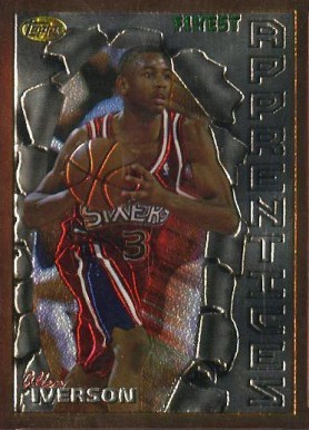 1996 Finest Allen Iverson #69 Basketball Card