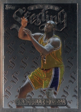 1996 Finest Shaquille O'Neal #289 Basketball Card