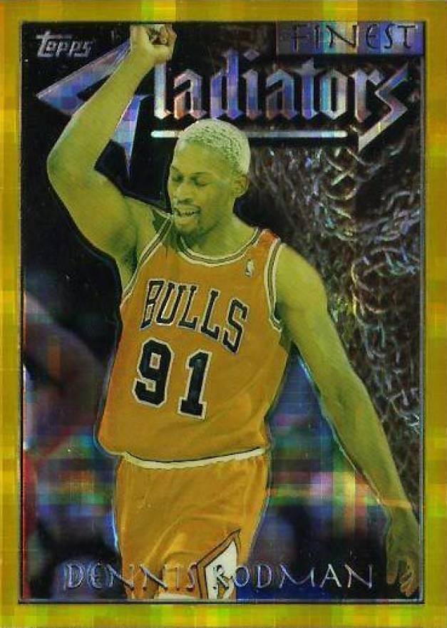1996 Finest Dennis Rodman #145 Basketball Card