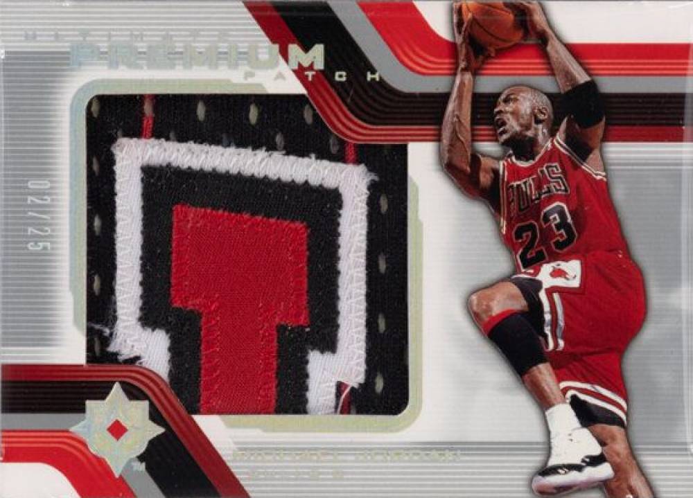 2004 Ultimate Collection Ultimate Premium Patch Michael Jordan #UPPMJ Basketball Card