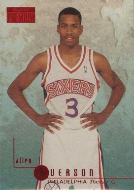 1996 Skybox Premium Allen Iverson #85 Basketball Card