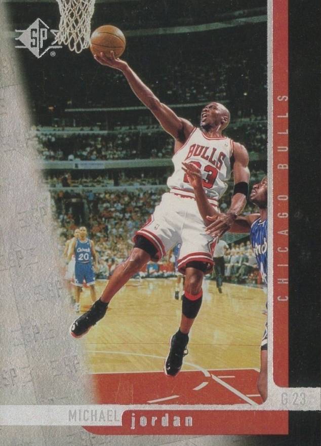 1996 SP Michael Jordan #16 Basketball Card