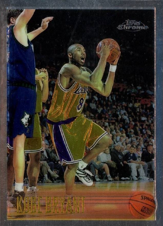 1996 Topps Chrome Kobe Bryant #138 Basketball Card