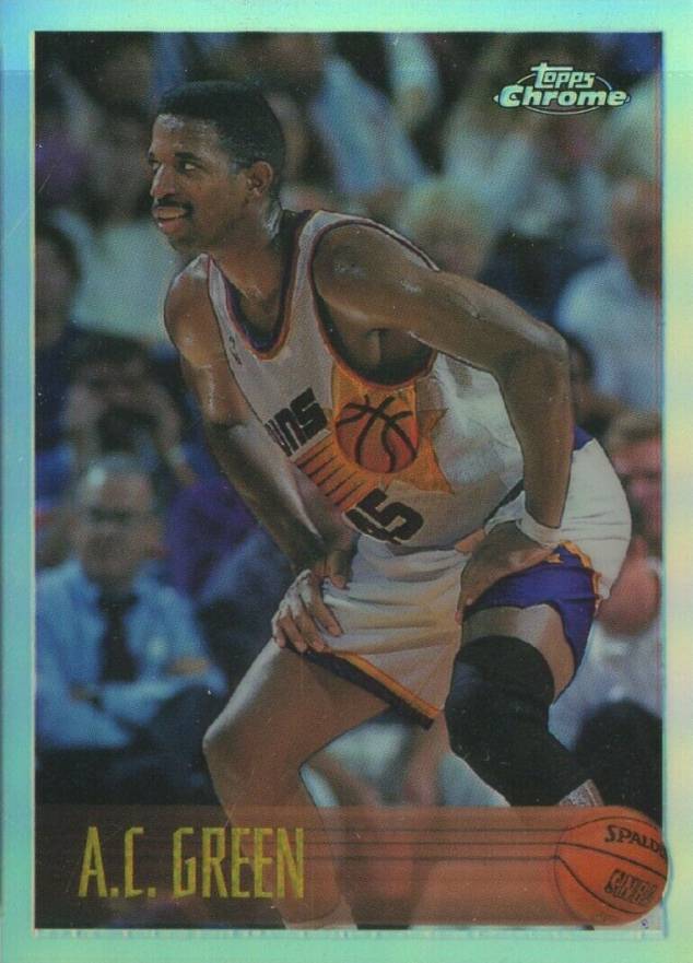1996 Topps Chrome A.C. Green #18 Basketball Card