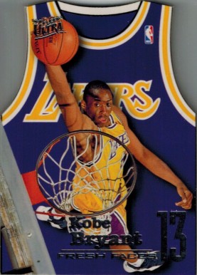 1996 Ultra Fresh Faces Kobe Bryant #3 Basketball Card