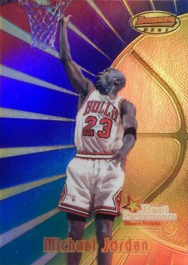 1997 Bowman's Best Michael Jordan #96 Basketball Card