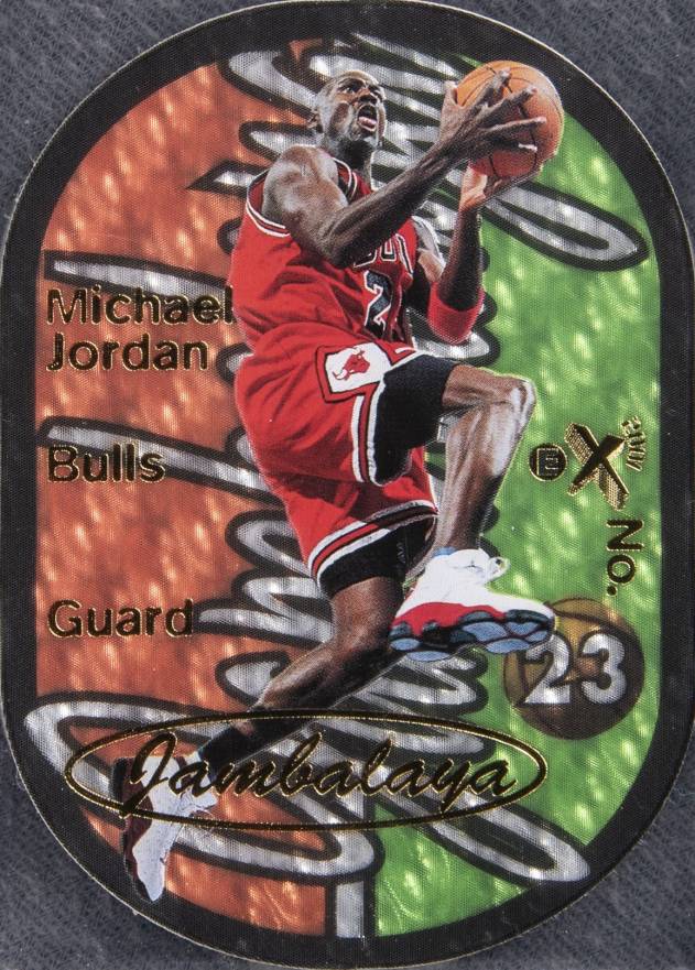1997 Skybox E-X2001 Jambalaya Michael Jordan #6 Basketball Card