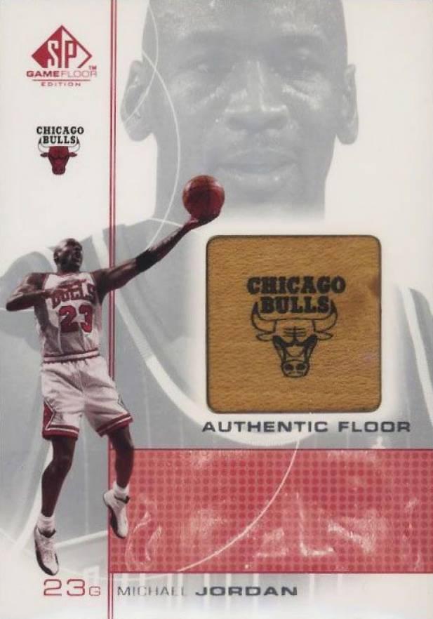 2000 SP Game Floor Authentic Floor Michael Jordan #MJ Basketball Card