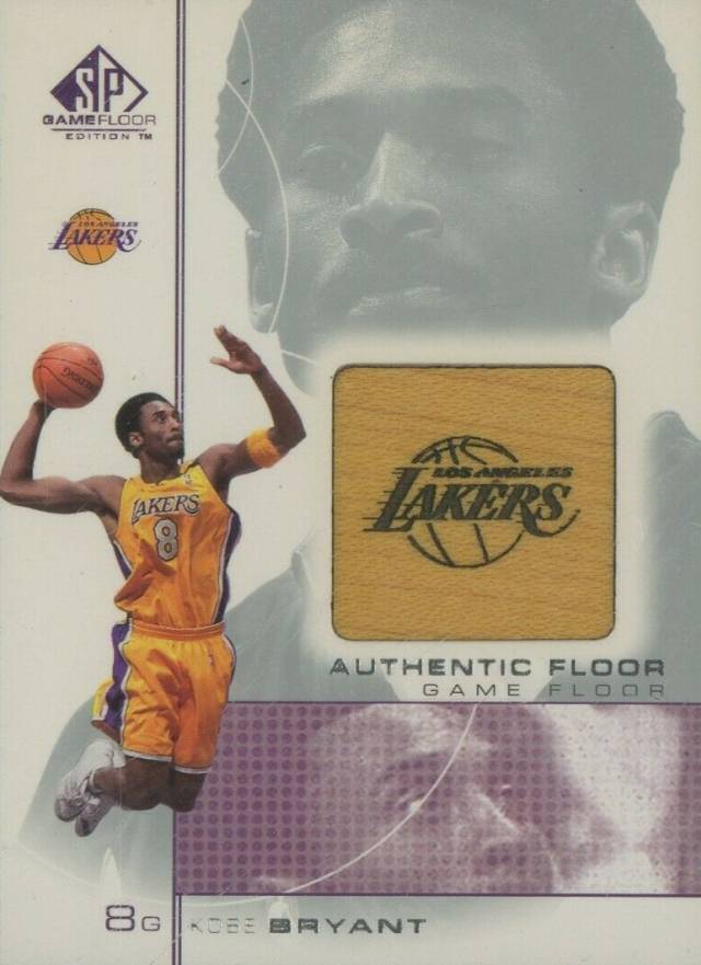 2000 SP Game Floor Authentic Floor Kobe Bryant #KB2 Basketball Card