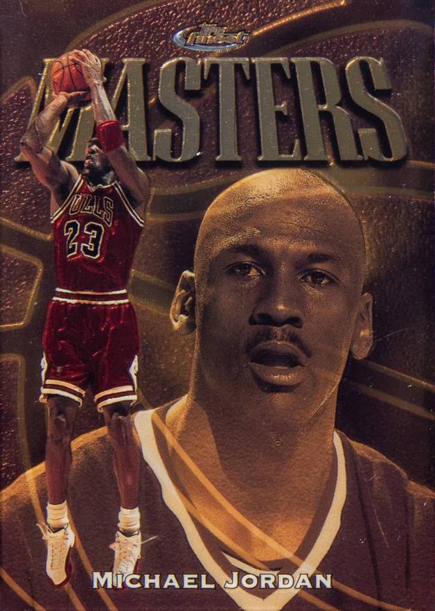 1997 Finest Michael Jordan #154 Basketball Card