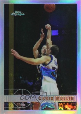 1997 Topps Chrome Chris Mullin #132 Basketball Card