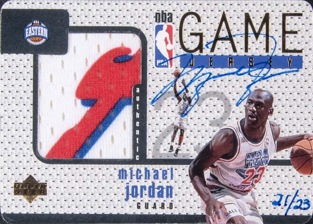 1997 Upper Deck Game Jerseys Michael Jordan #GJ13S Basketball Card