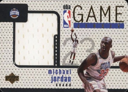 1997 Upper Deck Game Jerseys Michael Jordan #GJ13 Basketball Card
