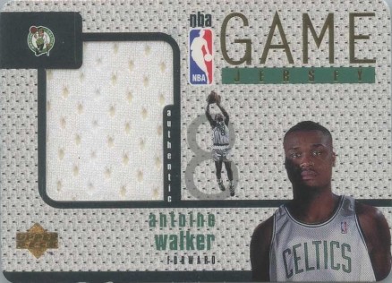 1997 Upper Deck Game Jerseys Antoine Walker #GJ17 Basketball Card