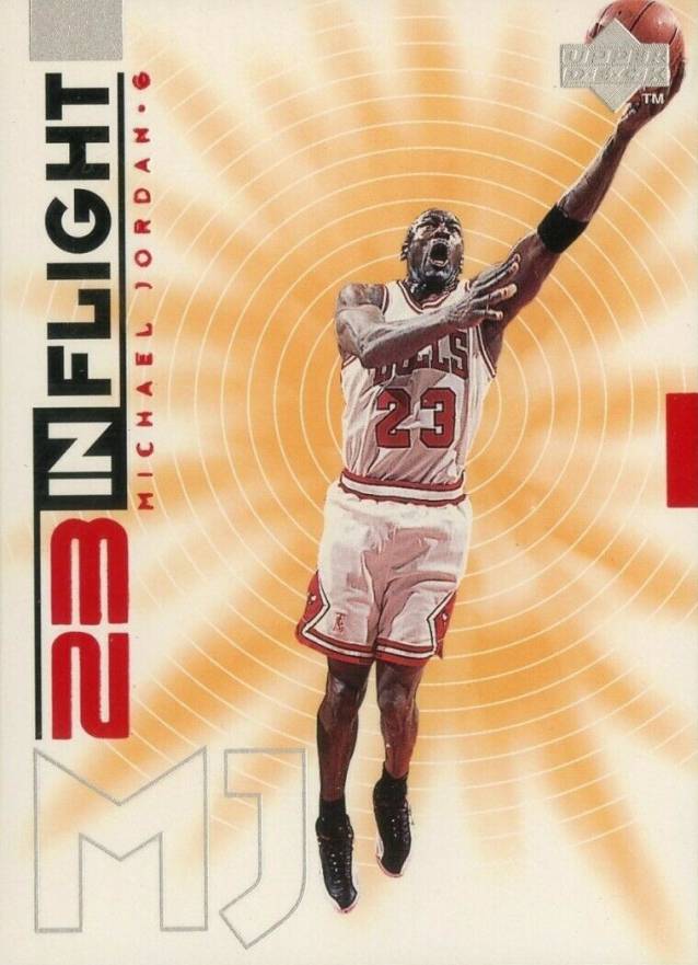 1998 Upper Deck Michael Jordan Living Legend In-Flight Michael Jordan #IF3 Basketball Card