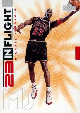 1998 Upper Deck Michael Jordan Living Legend In-Flight Michael Jordan #IF4 Basketball Card