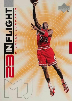 1998 Upper Deck Michael Jordan Living Legend In-Flight Michael Jordan #IF6 Basketball Card