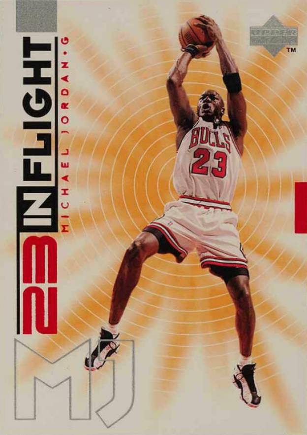 1998 Upper Deck Michael Jordan Living Legend In-Flight Michael Jordan #IF8 Basketball Card