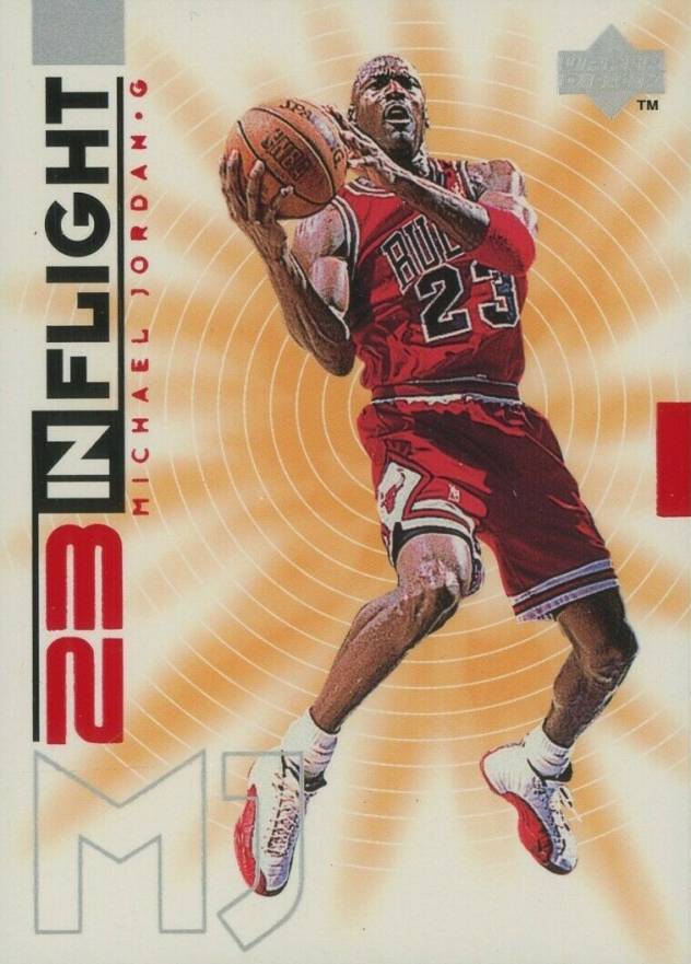 1998 Upper Deck Michael Jordan Living Legend In-Flight Michael Jordan #IF10 Basketball Card
