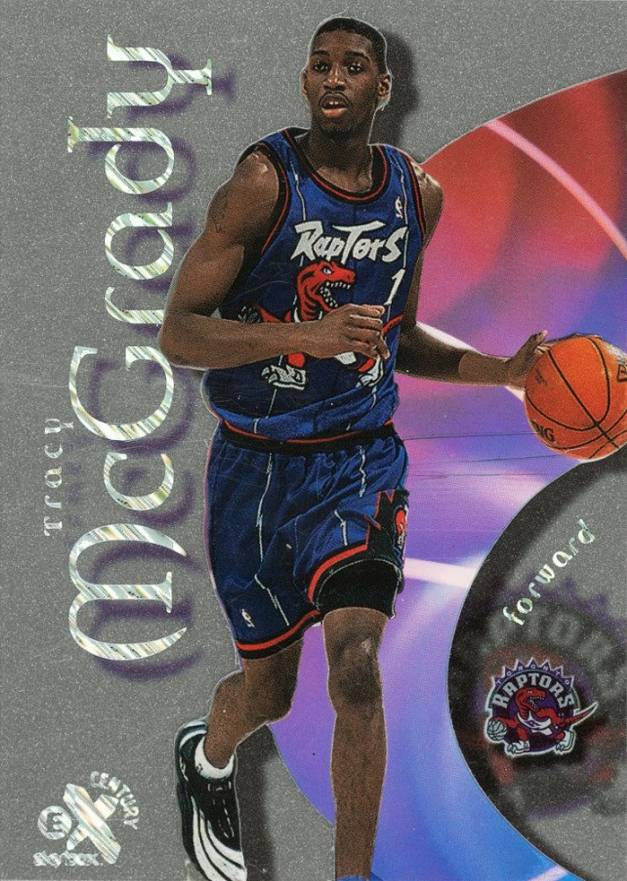 1998 Skybox E-X Century  Tracy McGrady #17 Basketball Card