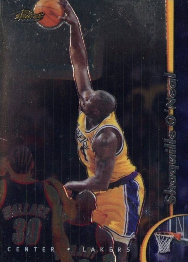 1998 Finest Shaquille O'Neal #40 Basketball Card