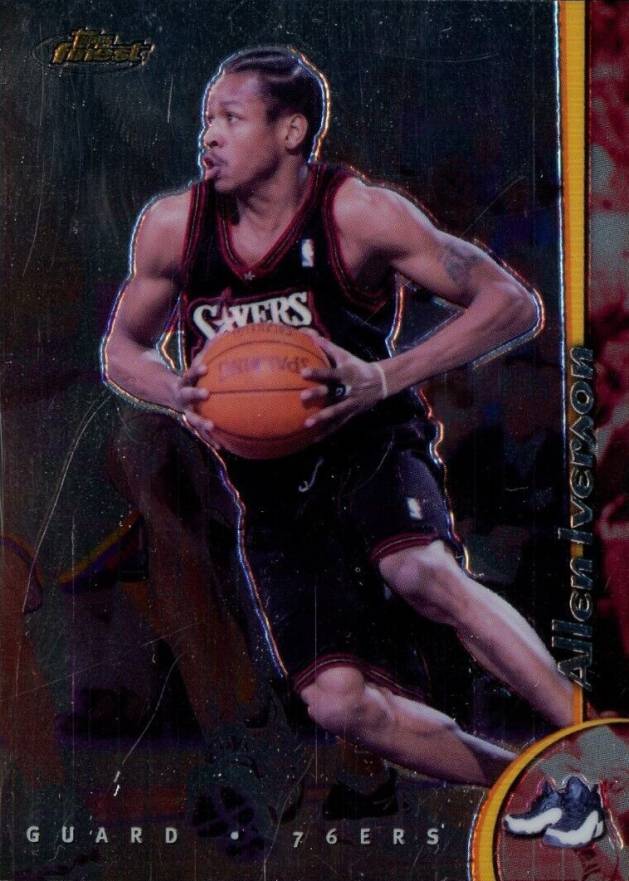 1998 Finest Allen Iverson #42 Basketball Card