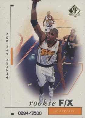 1998 SP Authentic Antawn Jamison #94 Basketball Card