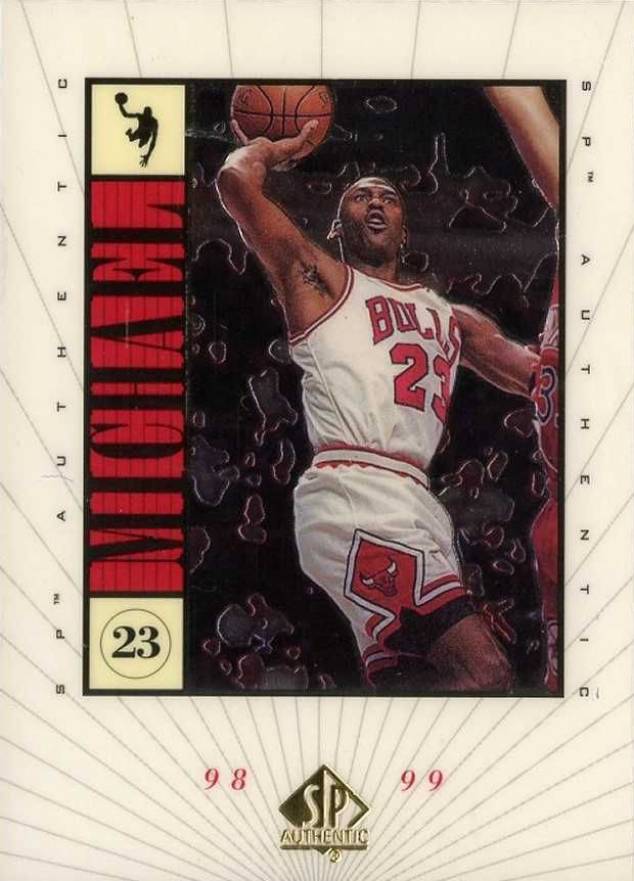 1998 SP Authentic Michael Michael Jordan #M6 Basketball Card
