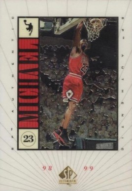 1998 SP Authentic Michael Michael Jordan #M1 Basketball Card