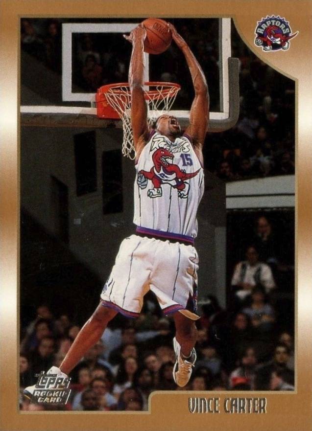 1998 Topps Vince Carter #199 Basketball Card
