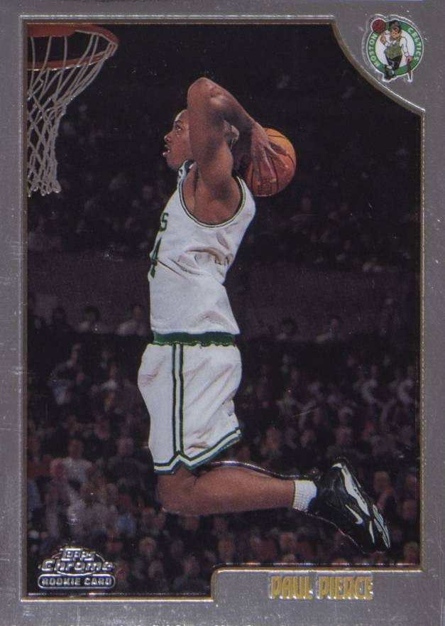 1998 Topps Chrome Paul Pierce #135 Basketball Card