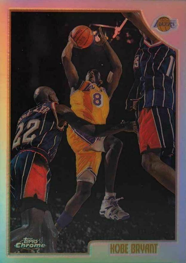 1998 Topps Chrome Kobe Bryant #68 Basketball Card