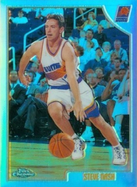 1998 Topps Chrome Steve Nash #51 Basketball Card