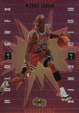 1998 Upper Deck Ionix Hologrxfx Michael Jordan #MJ3 Basketball Card