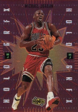 1998 Upper Deck Ionix Hologrxfx Michael Jordan #MJ4 Basketball Card