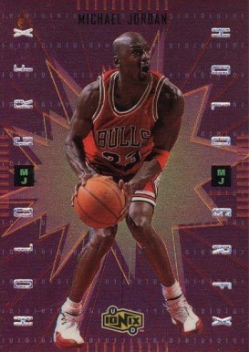 1998 Upper Deck Ionix Hologrxfx Michael Jordan #MJ6 Basketball Card