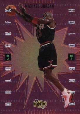 1998 Upper Deck Ionix Hologrxfx Michael Jordan #MJ7 Basketball Card