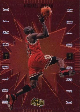 1998 Upper Deck Ionix Hologrxfx Michael Jordan #MJ9 Basketball Card