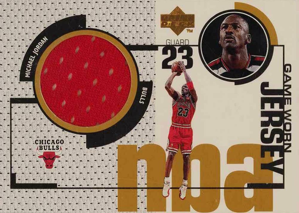 1998 Upper Deck Game Jerseys Michael Jordan #GJ20 Basketball Card