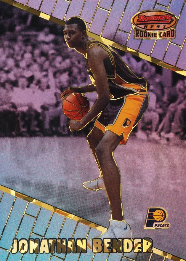 1999 Bowman's Best Jonathan Bender #105 Basketball Card