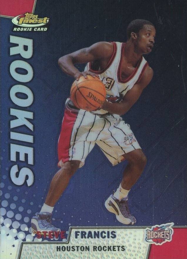 1999 Finest Steve Francis #252 Basketball Card